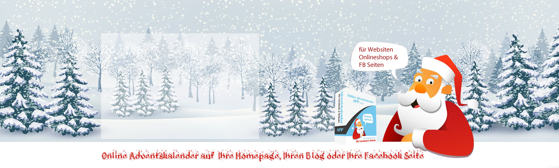 Adventskalender für die Homepage